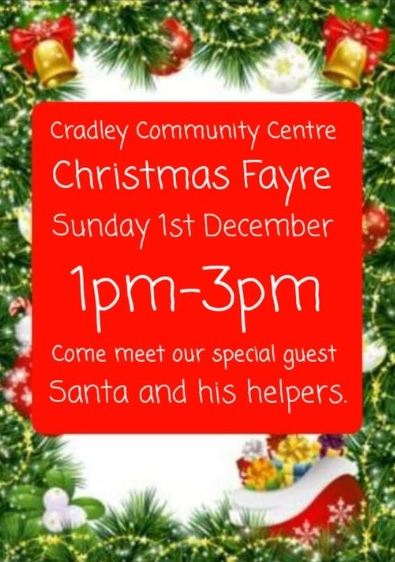 Cradley Community Centre - Christmas Fayre